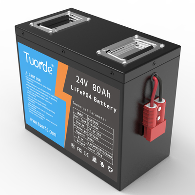 ISO9001 리?? 이온 LiFePo4 배터리 24V 80Ah AGV RGV 로봇 전원 공급 장치