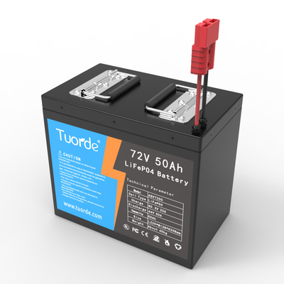 72V 50Ah AGV 모터 LiFePo4 리?? 이온 배터리 배용 5000번 ISO14001