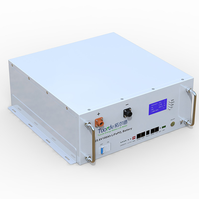 25.6V 2.5KWh 통신 기지 스테이션 배터리 10년 수명