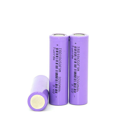 가벼운 컴팩트 18650 리?? 배터리 셀 3200mAh 3.6V 3C