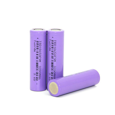 가벼운 컴팩트 18650 리?? 배터리 셀 3200mAh 3.6V 3C