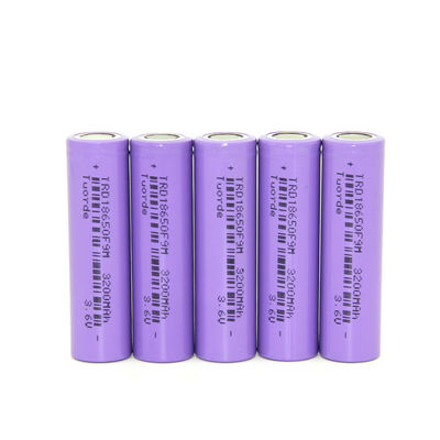 가벼운 컴팩트 18650 리?? 배터리 셀 3200mAh 3.6V 3C