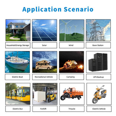 사용자 지정 청소장비 배터리 라이프포4 리?? 이온 팩 72V 100Ah 150Ah 200Ah