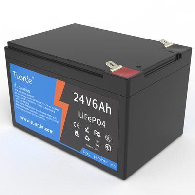 24V 6Ah 리?? 이온 딥 사이클 배터리, 재충전 AGV 리?? 배터리