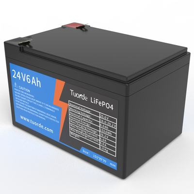 24V 6Ah 리?? 이온 딥 사이클 배터리, 재충전 AGV 리?? 배터리