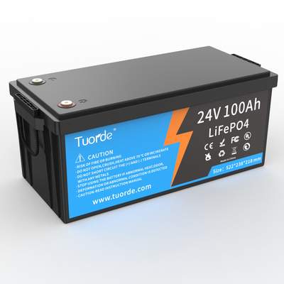 AGV 사용자 지정 리?? 배터리 팩 25.6V 24V 100Ah 고성능 18650 셀